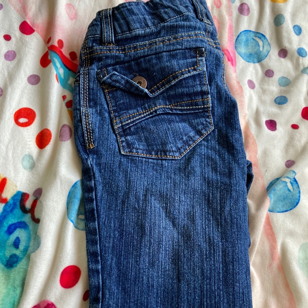 Girls blue jeans